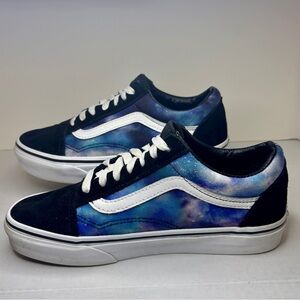 Vans Old Skool Galaxy Black Sneakers skate‎ Shoes Unisex W6.5 M5